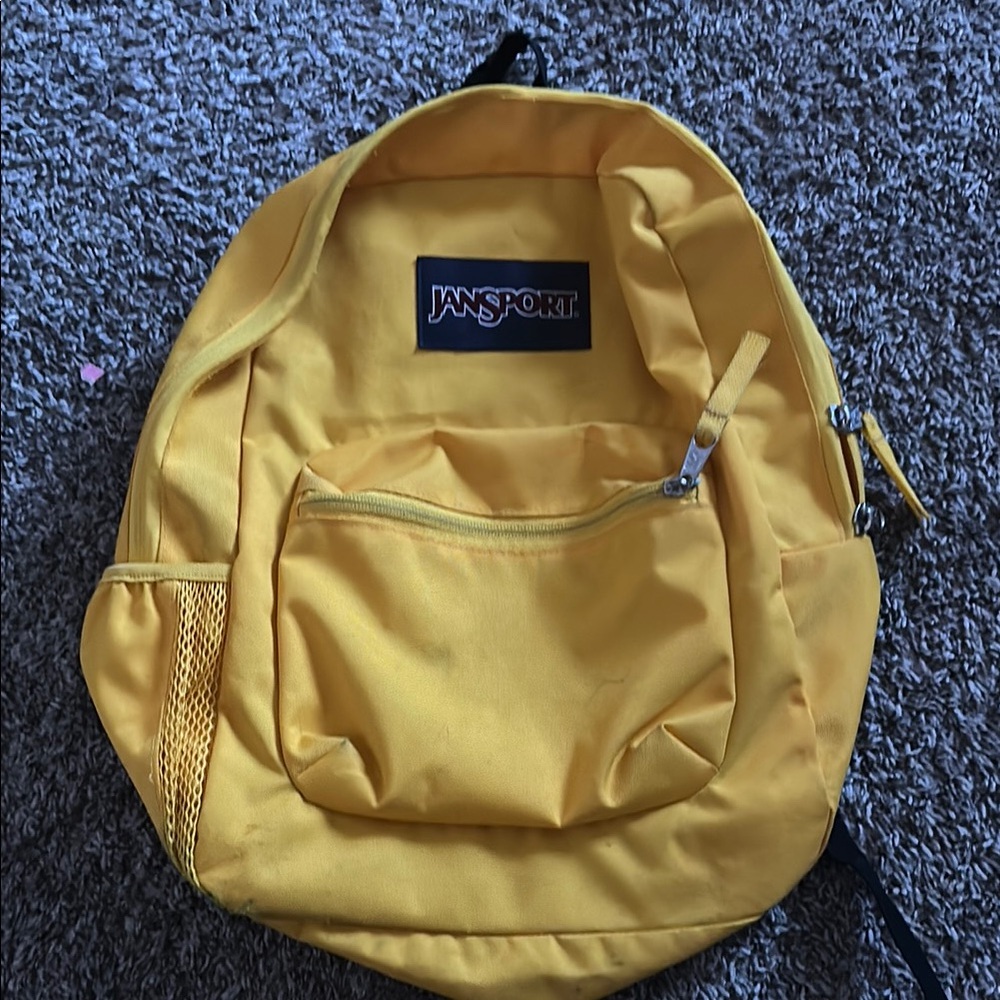Jansport Classic Yellow Backpack